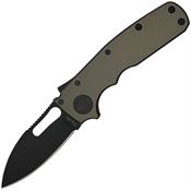 Demko 19230 Shark Cub Black Shark-Lock Knife Gray Handles