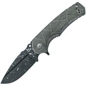 Fox 557 URO Linerlock Knife OD