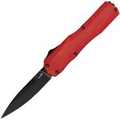 Kershaw 9000RDG Auto Livewire Black MagnaCut Spear Point Out The Front Knife American Flag Handles