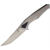 Poikilo Blade RHINO2 Rhino tanto Framelock Knife Gray Handles