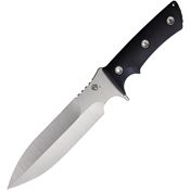 Medford 0664TQ08KB Jungle Fighter Fixed Blade Knife Black G10 Handles