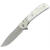 Elk Ridge A2022MP Assist Open Linerlock Knife Faux MOP Handles