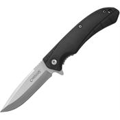 Camillus 19335 Griddy Assist Open Drop Point Linerlock Knife Black Handles
