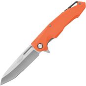 Camillus 19208 Regent Tanto Linerlock Knife Orange Handles