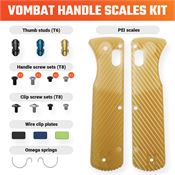Vosteed X0138 Vombat Handle Scale Kit PEI