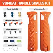 Vosteed X0137 Vombat Handle Scale Kit Org