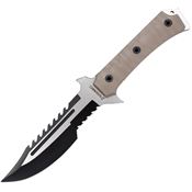 USMC MFIX3006TN Two-Tone Fixed Blade Knife Tan G10 Handles