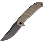 Boker Plus P01BP0039 Barchan Black Stonewash Drop Point Linerlock Knife Desert G10 Handles