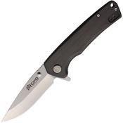 CIMO VZ85FC Verzon Stonewash Clip Point Linerlock Knife Carbon Fiber Handles