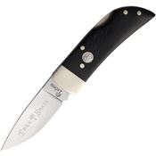 Boker 110895 Tree Brand Stainless Lockback Knife Black Wood Handles