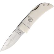 Boker 110894 Tree Brand Stainless Lockback Knife White Wood Handles