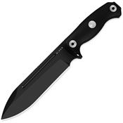 Kizer 1103A2 Drop Bear 7 Black AEB-L Fixed Blade Knife Black G10 Handles