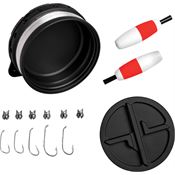 Exotac 13000BLK XREEL Pocket Fishing Kit Black