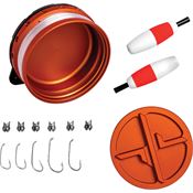 Exotac 13000ORG XREEL Pocket Fishing Kit Orange