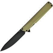 Oknife NAIONOG AION Liner Lock Olive Green