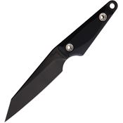 Main Street 030 UDT Black Fixed Blade Knife Black G10 Handles
