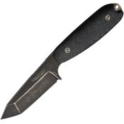 Bradford 35T101N Guardian 3 Nimbus Fixed Blade Knife Black Micarta Handles