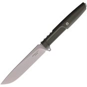 Extrema Ratio 0484NITSWGRN Vipera Drop Point Fixed Blade Knife Green Handles