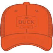 Buck 14251 Blaze Orange PVC Patch Hat