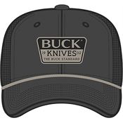 Buck 14249 Embroidered Patch Charcoal