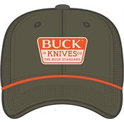 Buck 14250 Embroidered Patch Hat OD