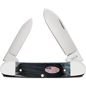Case XX 53065 Canoe Knife Gray Sawcut Handles