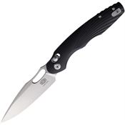 Critical Strike X501BK X501 Satin VG-10 Slide Lock Knife Black G10 Handles