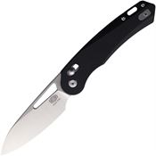 Critical Strike X503BK X503 Satin VG-10 Drop Point Slide Lock Knife Black G10 Handles