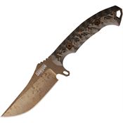 Dawson 41157 Woodsman Arizona Copper MagnaCut Upswept Fixed Blade Knife Ultrex G10 Handles Kydex Sheath