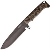 Dawson 41638 Valor Midnight MagnaCut Clip Point Fixed Blade Knife Ultrex G10 Handles Kydex Sheath