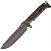 Dawson 41751 Reaper Midnight MagnaCut Drop Point Fixed Blade Knife Ultrex G10 Handles Kydex Sheath