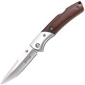 Elk Ridge 2005SN Satin Lockback Knife Wood Handles