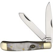 Frost Cutlery BKH108OX Trapper Knife Ox Horn Handles