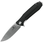 Ironfly VF01BK Zesty Satin VG-10 Drop Point Linerlock Knife Black G10 Handles