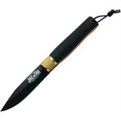 Jose Da Cruz IL85010 Large Luxurious Black Clip Point Folder Knife Box Wood Handles