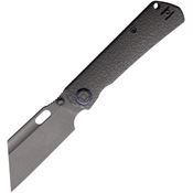 Kunwu K711TR21 Cochise Stonewash Vancron Framelock Knife Honeydew Texture Titanium Handles