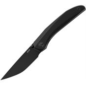 MKM-Maniago DTABKB Detonario Black M390 Linerlock Knife Black Anodized Aluminum Handles