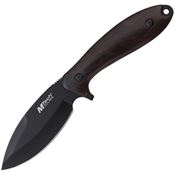 Mtech FIX007BK Black Stainless Fixed Blade Black handles