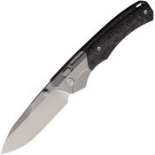 Remette WD107 WD107 M390 Button Lock Knife Carbon Fiber Handles