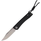 Tactile CBXMCGXBL Bexar Stonewash MagnaCut Clip Point Knife Black G10 Handles