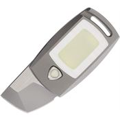 AuCon 200104 IMPTwo-Tone Magnacut Tanto Magnectic Folder Gray Titanium/Glow Synthic Handles