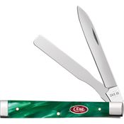 Case XX 24414 Baby Doc Knife Green Pearl Kirinite Handles