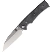 Chaves 14316 Sangre 229 Two-Tone Wharncliffe Linerlock Knife Black Micarta Handles