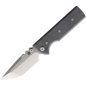 Chaves 14329 NTAK Two-Tone Tanto Point Linerlock Knife Black Micarta Handles
