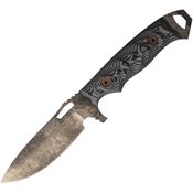 Dawson 16227 Gen 2 Nomad Monsoon Fixed Blade Knife Black/Gray Handles