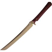 Dawson 4097 Armageddon Survival Sword Arizona Copper Tanto - Black/Red G10 Handles