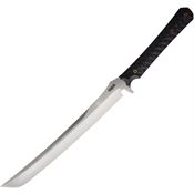 Dawson 4101 Armageddon Survival Sword Satin Tanto - Black G10 Handles