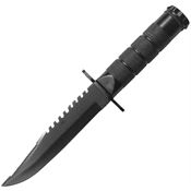 ElitEdge 20690B Survival Fixed Blade Knife Black