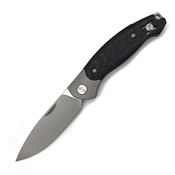 Giant Mouse 12597 ACE Farley V2 Satin Slip Joint Knife Carbon Fiber Handles
