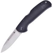 Hen & Rooster Int 180BG10 Lockback Knife Black G10 Handles